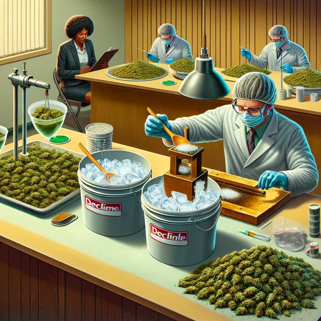 5. Séchage et affinage de votre bubble hash