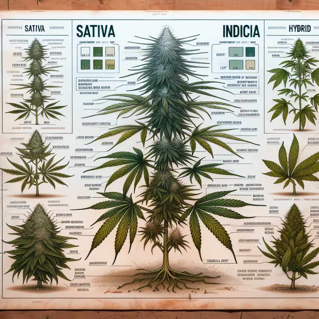 Cannabis sativa, indica ou hybride : comprendre les principales différences