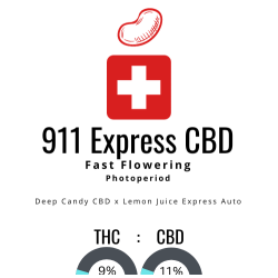 911 CBD Express Fast Version Cannabis 