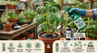 Hydrogen Peroxide for Plants: Benefits, Uses & Risks