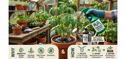 Hydrogen Peroxide for Plants: Benefits, Uses & Risks